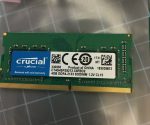 رم 4 گیگ لپتاپی DDR4 PC4 باس 2133 و 2400 و 2666 به صورت میکس - Image 2