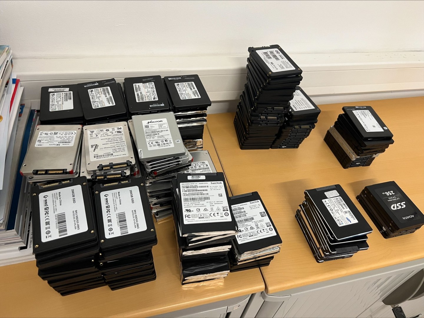 تصویر حافظه اس اس دی SSD 120G SATA برند سیلیکون پاور (استوک - سلامت 74%) 