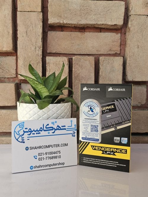 رم دسکتاپ CORSAIR VENGEANCE LPX 16GB (2*8GB) DDR4 3200MHz (استوک) - Image 1