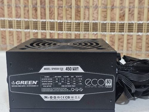 پاور 450 وات گرین مدل GREEN GP450A-ECO (استوک)