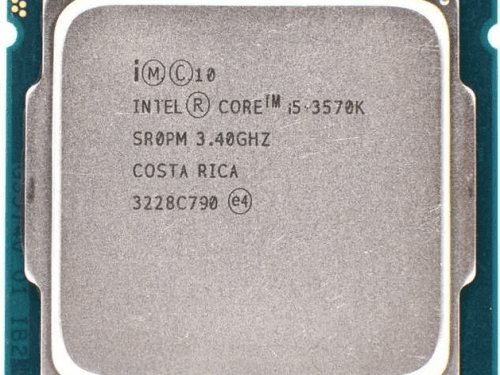 پردازنده Intel Core i5 3570K (تری)