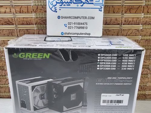 پاور GREEN GP430A-EUD (آکبند - گارانتی تا 1404/08/19)