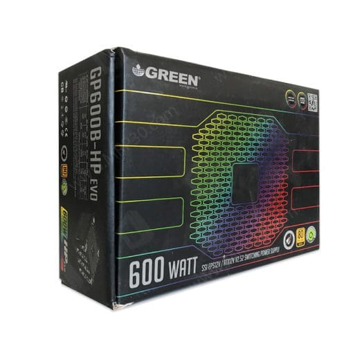 پاور Green GP600B‑HP EVO GOLD — آکبند و پلمپ - Image 2