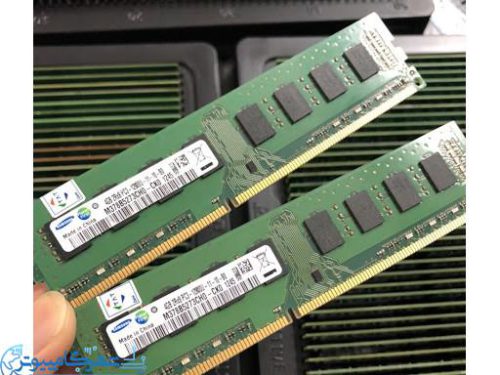 رم دسکتاپ RAM 4G DDR3 باس 1600 (استوک)