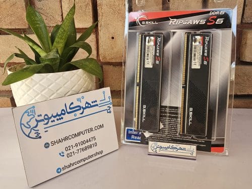 حافظه RAM G.SKILL RIPJAWS S5 32GB (2×16GB) DDR5 5200MHz – استوک تمیز با جعبه