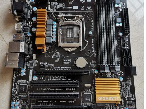 مادربرد گیگابایت مدل  GIGABYTE H97 M-D3H (استوک)