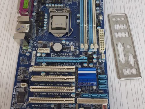 باندل مادربرد  GIGABYTE P55 UD3L به همراه پردازنده i3 540(استوک) بدون پنل