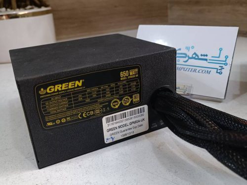 پاور 650 وات گرین مدل GREEN GP650A-UK (استوک)