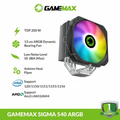 GAMEMAX SIGMA 540 ARGB