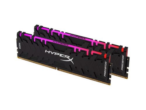 رم دسکتاپ DDR4 ظرفیت (2*16)32 گیگ باس 3200 برند KINGSTON سری HYPERX PRADATOR (استوک)