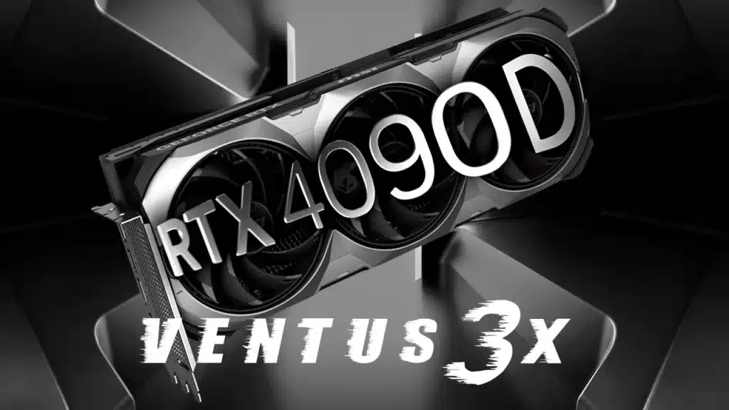 MSI از کارت گرافیک GeForce RTX 4090D Ventus 3X رونمایی کرد