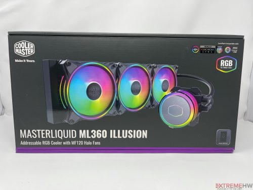واترکولر سایز 360 مدل MASTERLIQUID ML360 ILLUSION (تمیز)پایه AMD بدون کارتن - Image 2