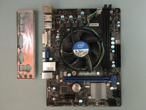 باندل نسل 2 مدل MSI H61 و G2030 و فن و 2گیگ رم (استوک)