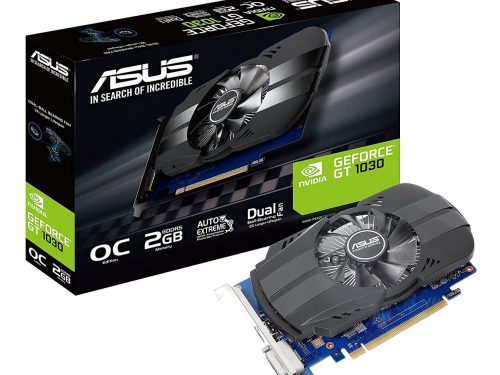 کارت گرافیک ایسوس مدل ASUS PH GT 1030 O 2G (آکبند گارانتی شرکتی)