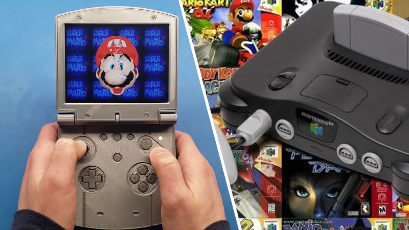 تلاش یک طرفدار برای ساخت پورت بازی Mario 64 روی کنسول Game Boy Advance