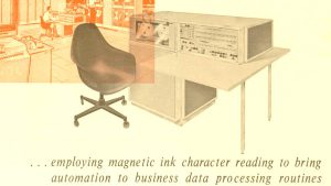 A vintage General Electric PC ad from BASIC