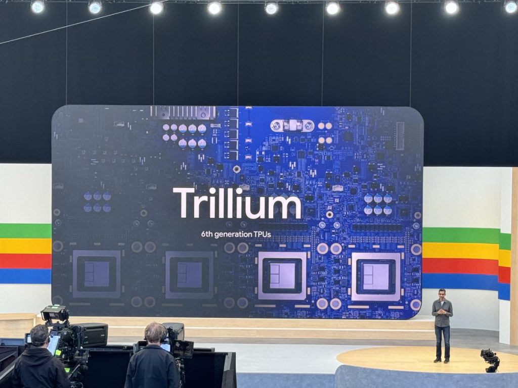 معرفی نسل ششم پردازنده تنسور گوگل با نام Trillium و قدرت محاسباتی 4.7 برابری