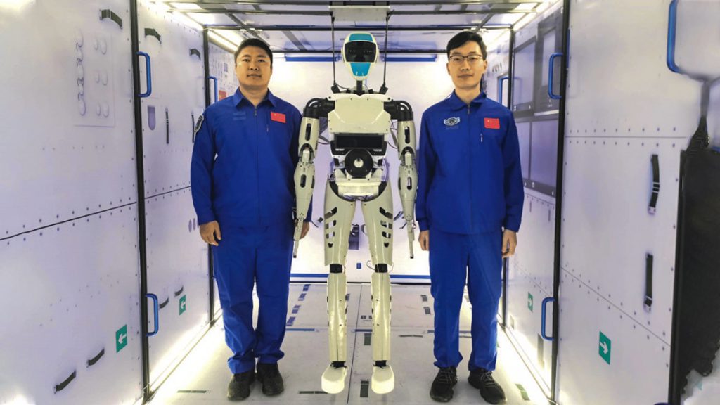 اولین ربات فضانورد چین به نام Taikobot