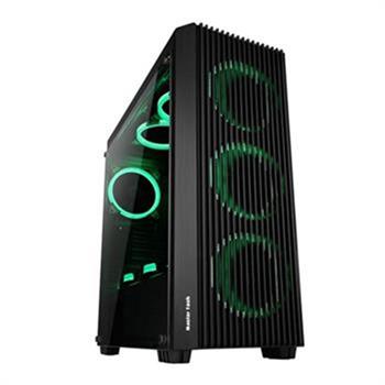 تصویر کیس گیمینگ مستر تک مدل Apachi RGB(استوک همراه با ریموت)بدون داست فیلتر 