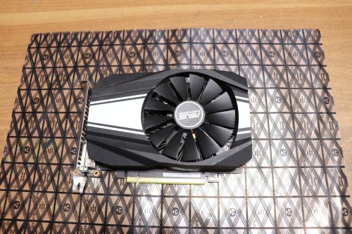 کارت گرافیکASUS PH GTX 1660 O 6G  (استوک-دما 92) - Image 1