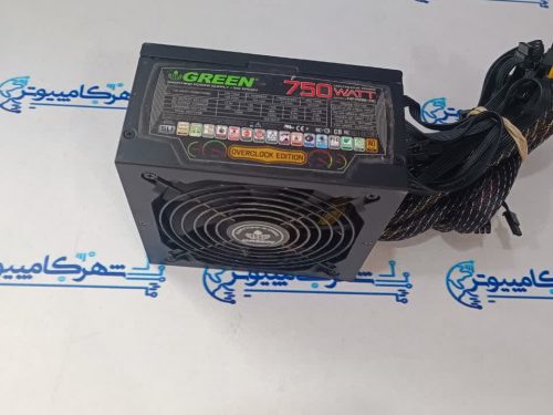 پاور GREEN 750B-OC (استوک) کابل ناقص