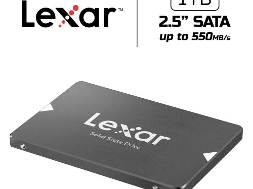 حافظه اس اس دی لکسار یک ترابایت مدل SSD LEXAR NS100 1TB (سلامت 100/زیر سه ماه)