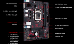 مادربرد ایسوس نسل 9 مدل ASUS H310 V3 (استوک) - Image 2