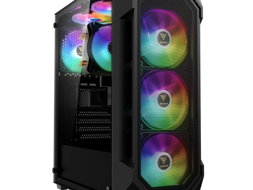قاب کیس GAMDIAS AURA GC1 (استوک-دارای جعبه - یکی از فن های جلوی کیس نویز دارد)