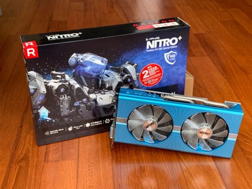 کارت گرافیک SAPPHIRE RX 580 8G NITRO GAMING (تمیز - همراه با کارتن) - Image 1
