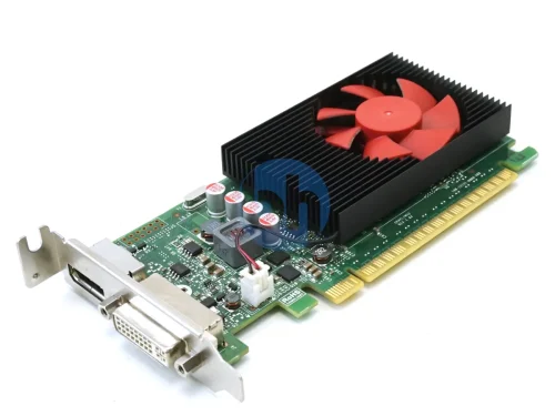 کارت گرافیک hp GT730 2G DDR5 مخصوص مینی کیس (کارکرده)