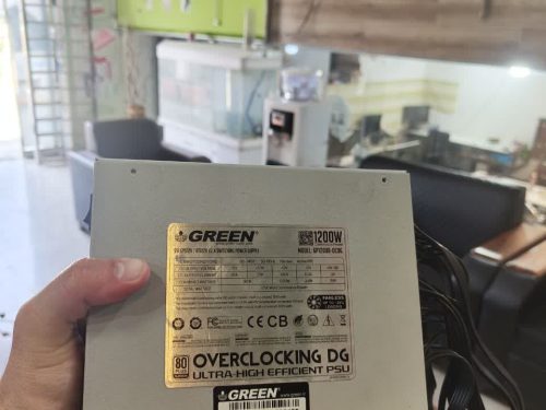 پاور GREEN GP1200B-OCDG (استوک-کسری کابل) گارانتی سال 1411)