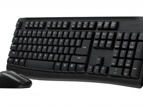 ماوس و کیبرد بی سیم رپو مدل X1800pro(در حد نو)