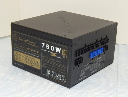 پاور 750 وات SILVERSTONE ST75F-GS 750W (استوک) - Image 1