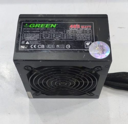 پاور 485 وات گرین مدل GP485A (پیچ پلمپ- 6 پین گرافیک) - Image 1
