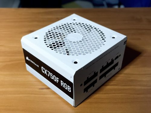 پاور CORSAIR CX750F RGB (استوک)بدون جعبه (از روی ریگ ماینینگ باز شده)