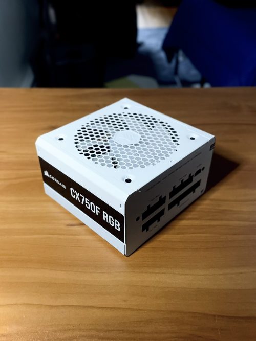 پاور CORSAIR CX750F RGB (استوک)بدون جعبه (از روی ریگ ماینینگ باز شده) - Image 1