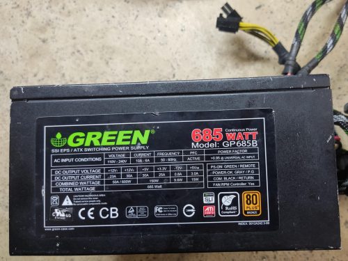 پاور GREEN GP685B (استوک نیازمند تعمیر)