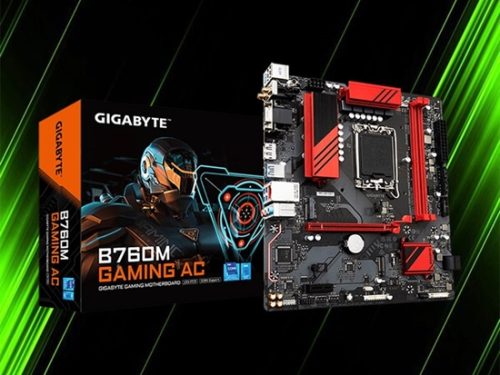 مادربرد گیگابایت DDR5 نسل 12و13و14 مدل GIGABYTE B760 M GAMING AC WIFI 1700 (استوک همراه با گارانتی آواژنگ - دارای وای فای)