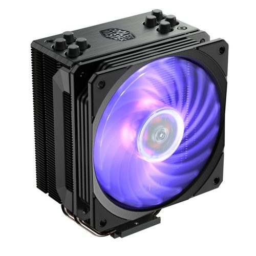 خنک کننده پردازنده کولر مستر مدل HYPER 212 RGB BLACK EDITION (استوک با جعبه) - Image 1