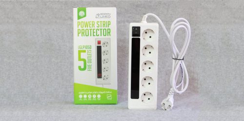 محافظ و چند راهی برق 5 متری گرین لاین GLP105D (آکبند) - Image 1