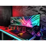 مانیتور گیمینگ خمیده ایسوس مدل ROG STRIX XG49VQ سایز 49 اینچ (کارکرده - همراه با کارتن و متعلقات - دارای یک خش سطحی)