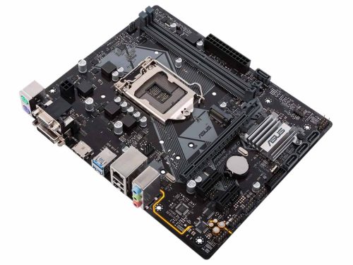 مادربرد نسل 8 و 9 برند ایسوس مدل PRIME H310M-A R2.0 ساپورت m.2 (استوک - همراه با پنل) - Image 1