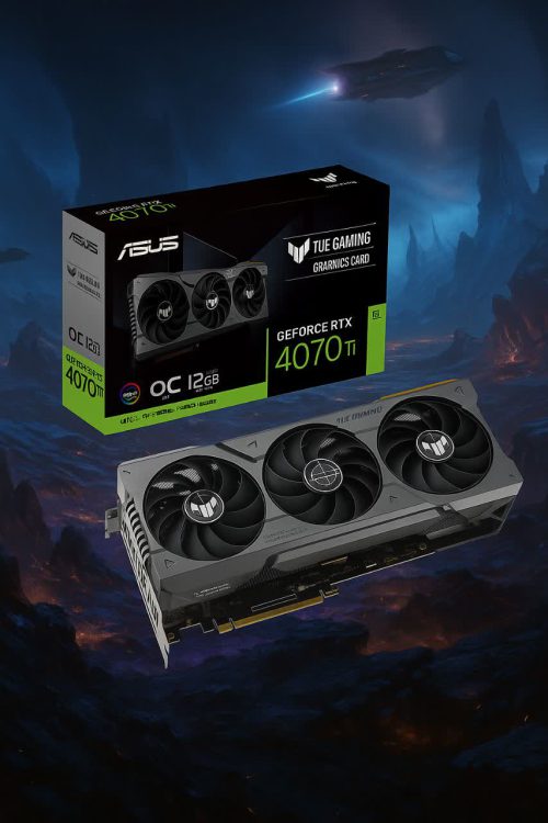 گرافیک ایسوس ASUS TUF 4070TI 12GB(استوک)با جعبه - Image 1
