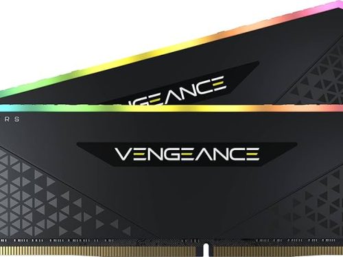 رم CORSAIR VENGEANCE RGB PRO 32GB (2×16) 3200MHZ DDR4 (استوک-دارای جعبه)