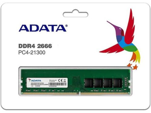 رم 16G DDR4-2666  ADATA (استوک- همراه جعبه-گارانتی تعویض مادام العمر)