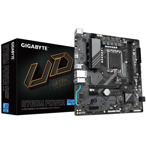 مادربرد گیگابایت B760M POWER DDR5 (آکبند-گارانتی آواژنگ تا 13-2028February) - Image 1