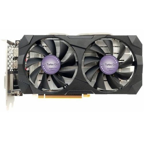 کارت گرافیک TURBO CHIP RX 580 8GB DDR5 (استوک-دما 83)پیچ پلمپ - Image 1