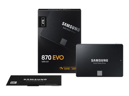 اس اس دی SAMSUNG 870 EVO 500GB (آکبند-گارانتی آواژنگ تا مورخ 14 نوامبر 2029)