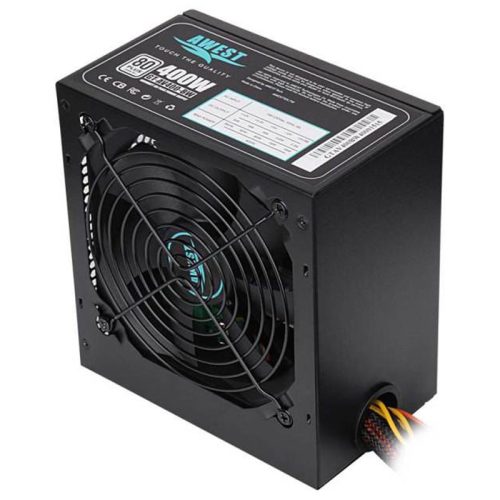 پاور 400 وات AWEST مدل GT-AV400-BW (استوک-دو عدد 8 پین گرافیک) - Image 1