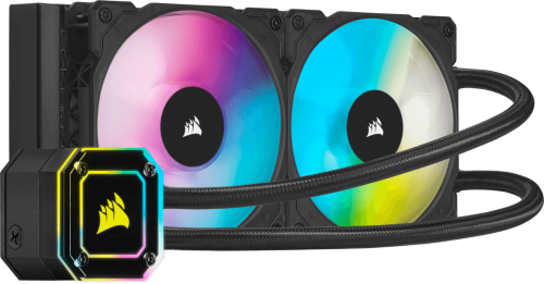 خنک کننده پردازنده Corsair iCUE H115i 280mm Elite Capellix Liquid CPU Cooler (استوک-بدون جعبه - پایه اینتل 1200) - Image 1